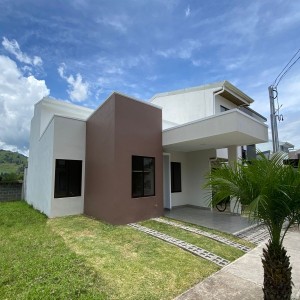 Casas-VENTA DE CASA NUEVA EN CONDOMINIO NOBLEZA DE CORIS, CARTAGO